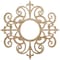 Ekena Millwork Dijon Wood Fretwork Pierced Ceiling Medallion, Red Oak, 40"OD x 13"ID x 1/4"T CMWP40X40X0250DIRO - alternate 1